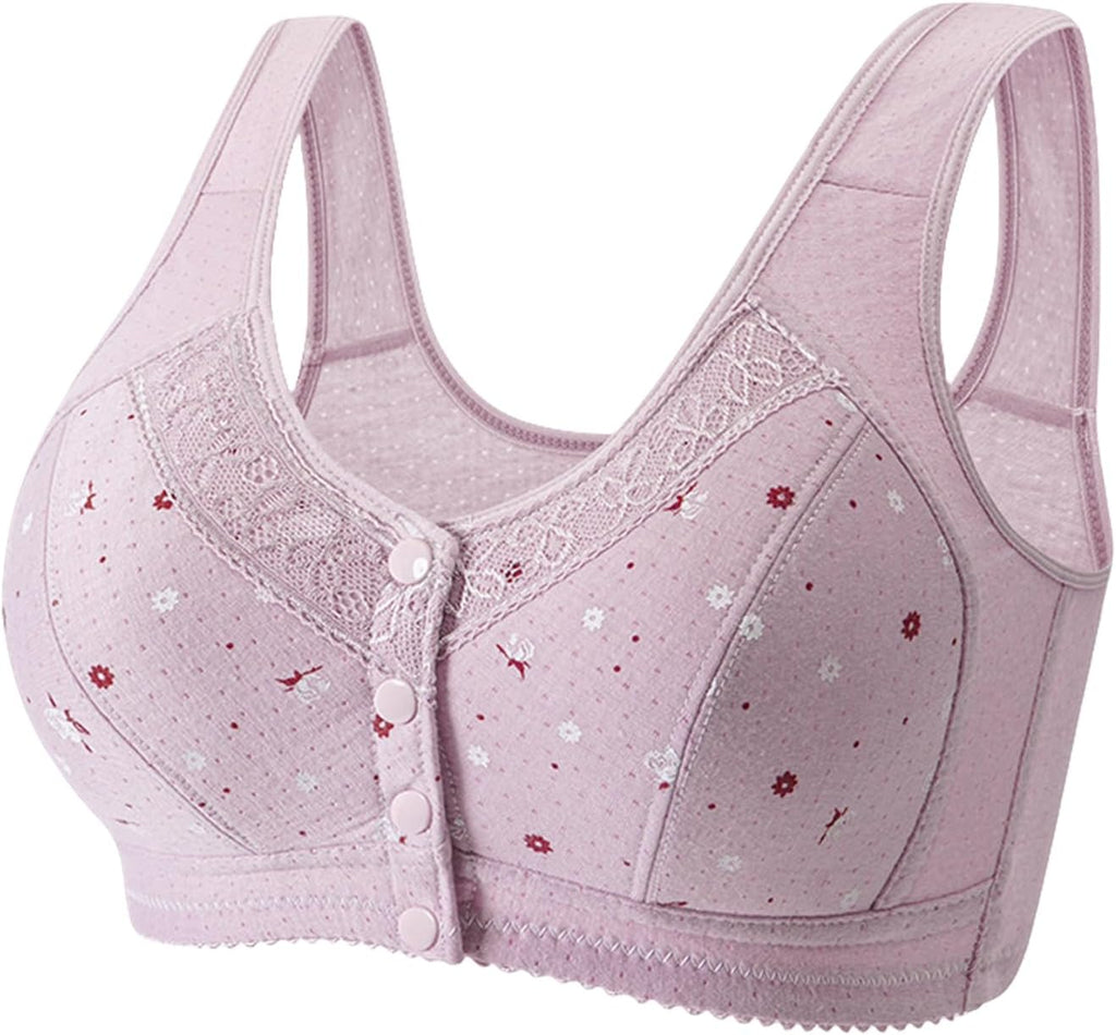 New Anti Sagging Front Open Colling Cotton Bra pack of 3