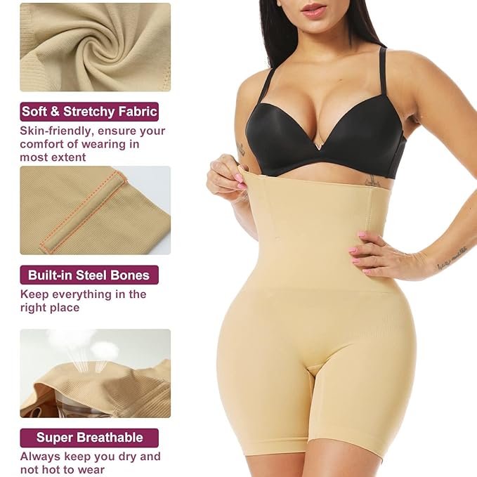 Premium Body Shaper for Women – Seamless Tummy & Waist Control