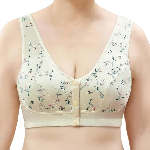 New Anti Sagging Front Open Colling Cotton Bra pack of 1
