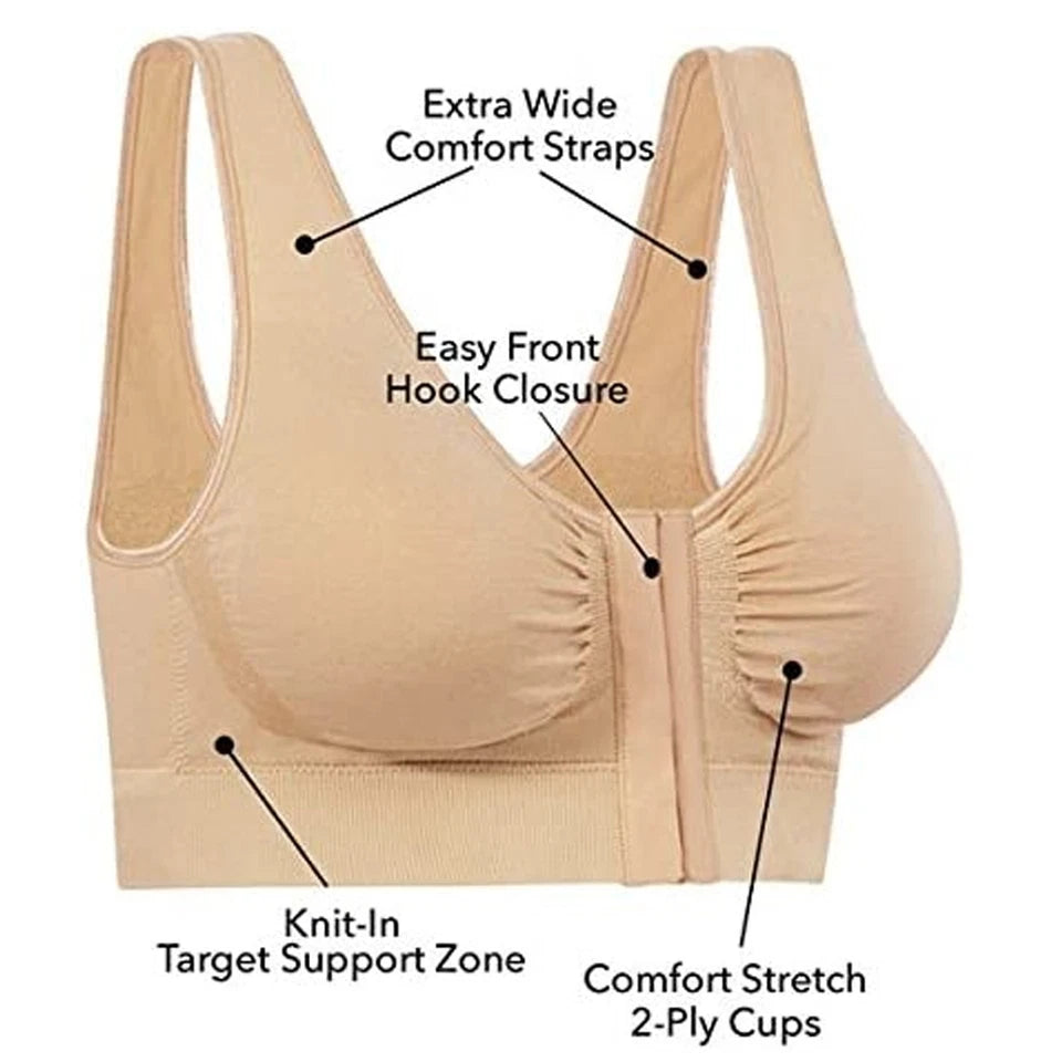 Miracle Bamboo Comfort Bra – Seamless Fit with Natural Support